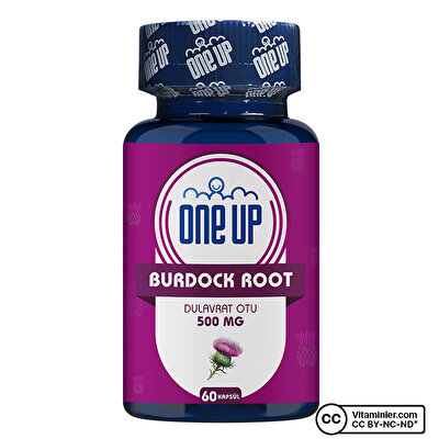 One Up Burdock Root Dulavrat Otu 500 Mg 60 Kapsül 