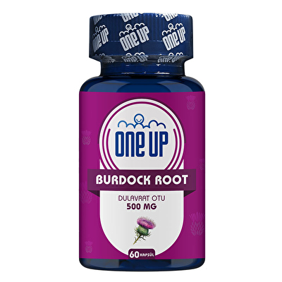 One Up Burdock Root Dulavrat Otu 500 Mg 60 Kapsül 