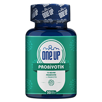 One Up Probiyotik Prebiyotik 30 Kapsül