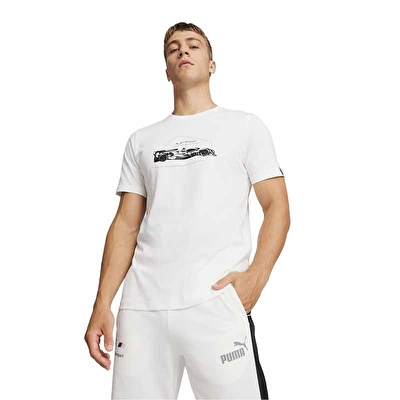 Puma Bmw Mms Ess Kısa Kollu T-Shirt Beyaz