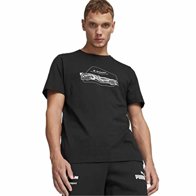 Puma Bmw Mms Ess Kısa Kollu T-Shirt Siyah