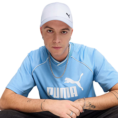Puma Ess Metal Cat Şapka Beyaz