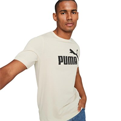 Puma Essentials Logo T-Shirt Bej