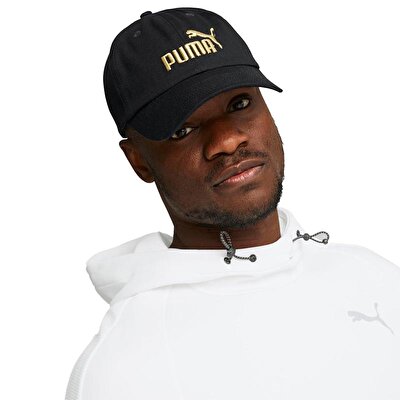 Puma Essentials No.1 Bb Cap Şapka Siyah Gold