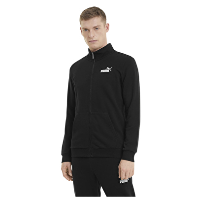 Puma Essentials Track Jacket Fermuarlı Sweatshirt Siyah