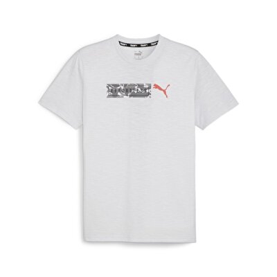 Puma Graphic Eos Kısa Kollu T-Shirt Gri