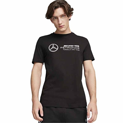 Puma Mercedes AMG Petronas Ess Kısa Kollu T-Shirt Siyah