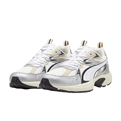 Puma Milenio Tech Unisex Ayakkabı Beyaz Gri