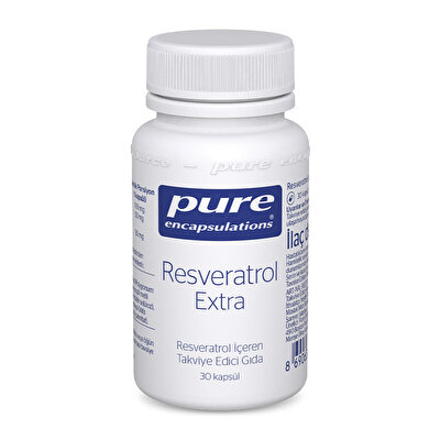 Pure Encapsulations Resveratrol Extra 30 Kapsül