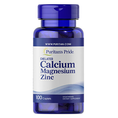 Puritan's Pride Calcium Magnesium Zinc 100 Tablet