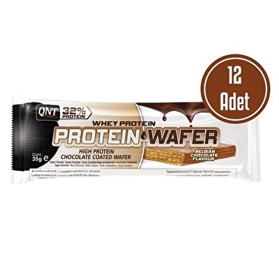 Qnt Protein Wafer Bar Gofret 35 Gr 12 Adet