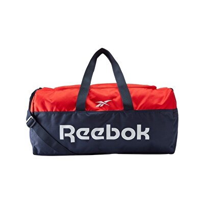 Reebok Active Core Grip Duffel Bag Medium Spor Çantası Lacivert Kırmızı