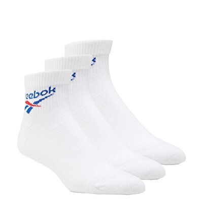 Reebok Classics Foundation Ankle Socks 3Lü Çorap Beyaz