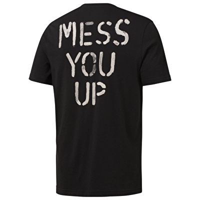 Reebok Crossfit Mess You Up T shirt Siyah Supplementler
