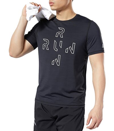 Reebok One Series Running Activchill T-Shirt Siyah