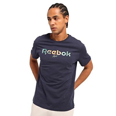 Reebok Sumth Kısa Kollu T-Shirt Lacivert