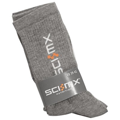 SCI-MX Sportwear Uzun Çorap 3’lü - Gri