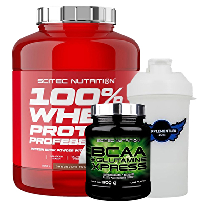 Scitec Whey Professional + BCAA Glutamine Xpress Kombinasyonu
