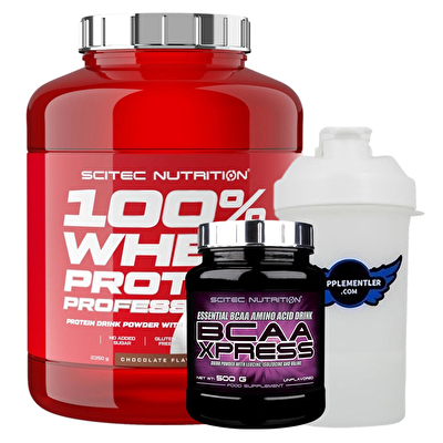 Scitec Whey Professional + BCAA Xpress Kombinasyonu