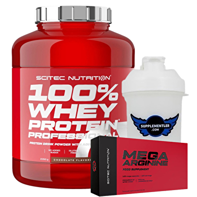 Scitec Whey Professional + Mega Arginine Kombinasyonu
