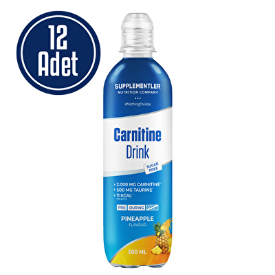 Supplementler.com Carnitine Drink 500 mL 12 Adet