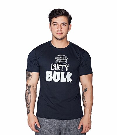 Supplementler.com Dirty Bulk T-Shirt Lacivert