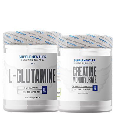 Supplementler.com Glutamine + Creatine (Creapure®) Kombinasyonu