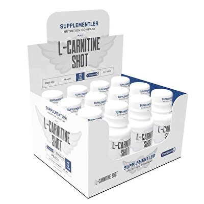 Supplementler.com L-Carnitine Shot 3000 Mg 12 Ampul