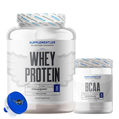 Supplementler.com Whey Protein 1000 Gr + BCAA 2:1:1 480 Gr Kombinasyonu
