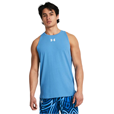 Under Armour Baseline Cotton Atlet Mavi