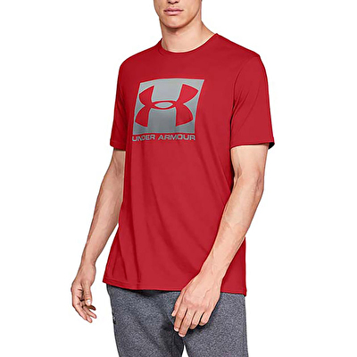 Under Armour Boxed Sportstyle T-Shirt Kırmızı