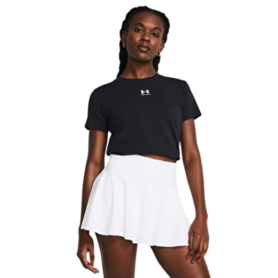 Under Armour Campus Core Kadın Kısa Kollu T-Shirt Siyah