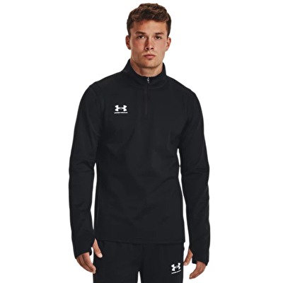 Under Armour Challenger Midlayer Yarım Fermuarlı Sweatshirt Siyah