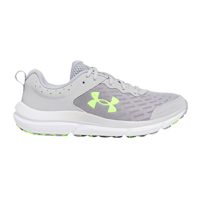Under Armour Charged Assert 10 Ayakkabı Gri Yeşil