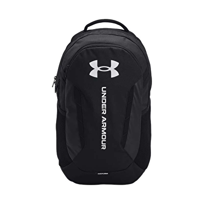 Under Armour Hustle 6.0 Sırt Çantası Siyah Beyaz