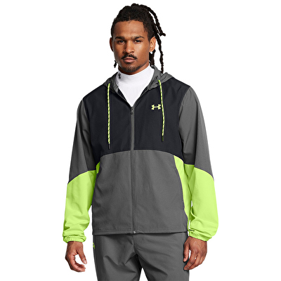 Under Armour Legacy Rüzgarlık Gri Yeşil