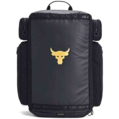 Under Armour Project Rock Duffle Sırt Çantası Siyah Gold