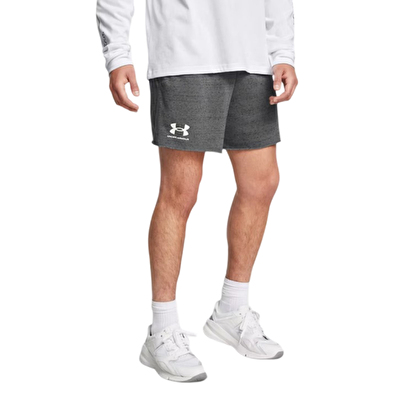 Under Armour Rival Terry 6" Şort Gri