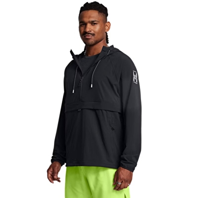 Under Armour Run Anywhere Anorak Koşu Ceketi Siyah