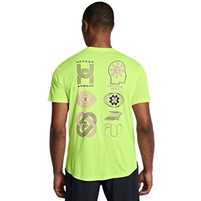 Under Armour Run Anywhere Kısa Kollu T-Shirt Yeşil