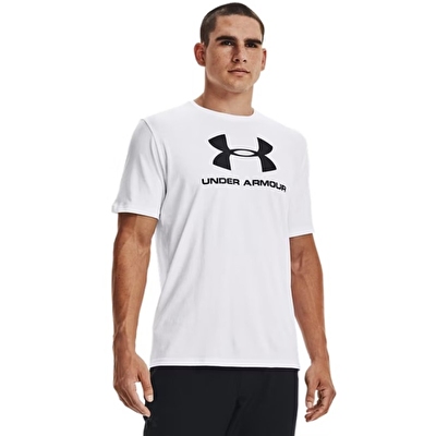 Under Armour Sportstyle Logo T-Shirt Beyaz