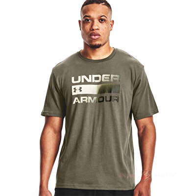 Under Armour Team Issue Wordmark T-Shirt Yeşil