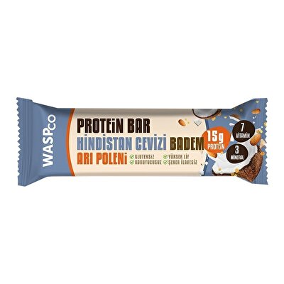 Waspco Arı Polenli Protein Bar 50 Gr