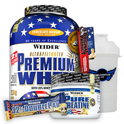 Weider Premium Whey + Pure Creatine Kombinasyonu
